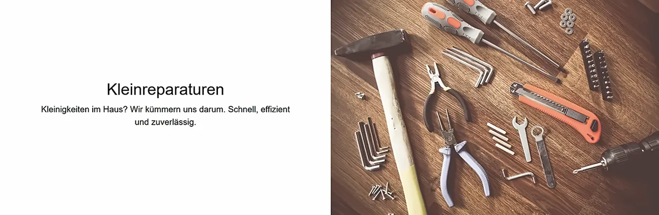 Leistungssektion Kleinreparaturen