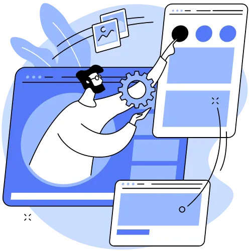 Illustration of AI agents