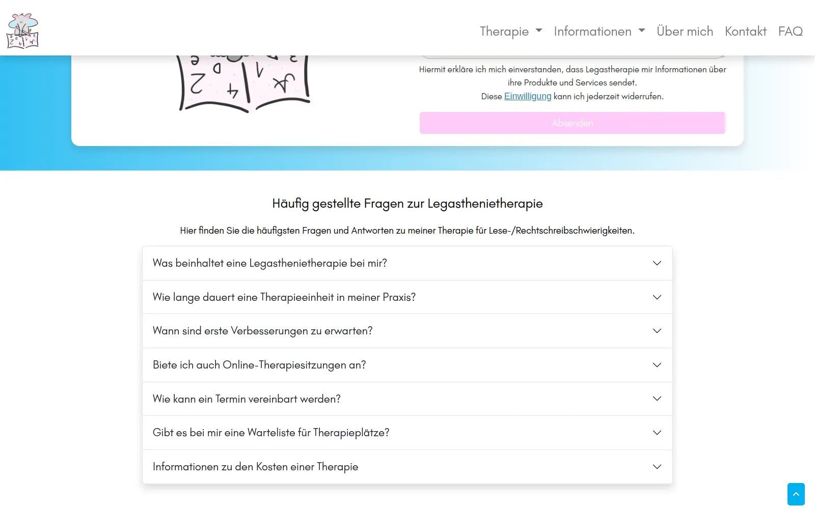 Kontakt Legastherapie