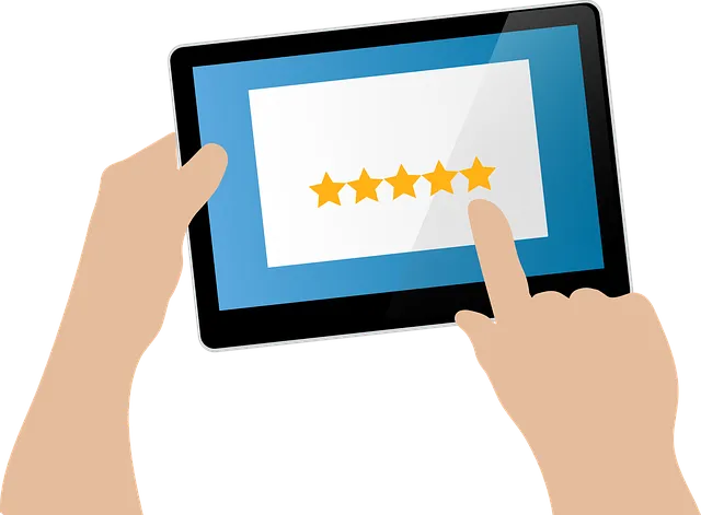 Picture of 5 stars on Google